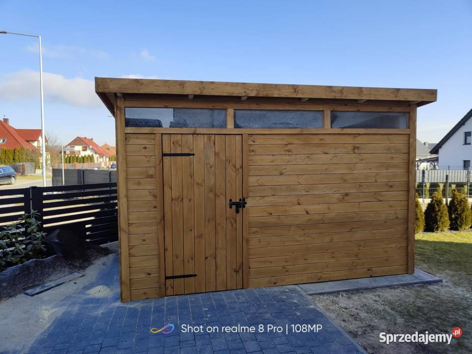 Nowoczesny Domek Narzędziowy 4x3m lubuskie Gorzów Wielkopolski