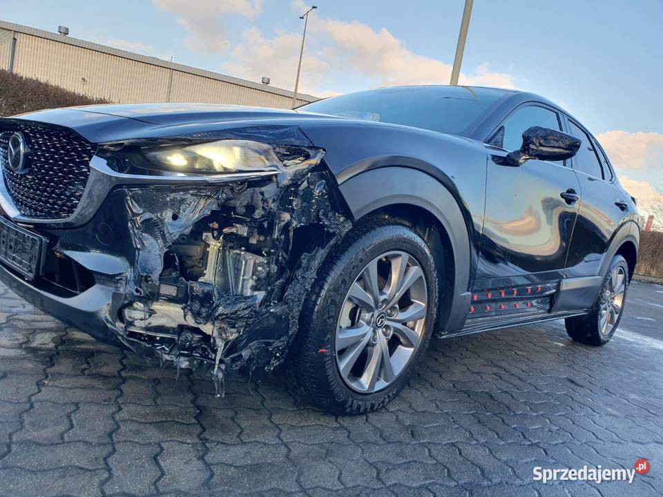 Mazda CX30 20 SkyactivG MHybrid 150 2021 Bogata uszkodzony Słupsk