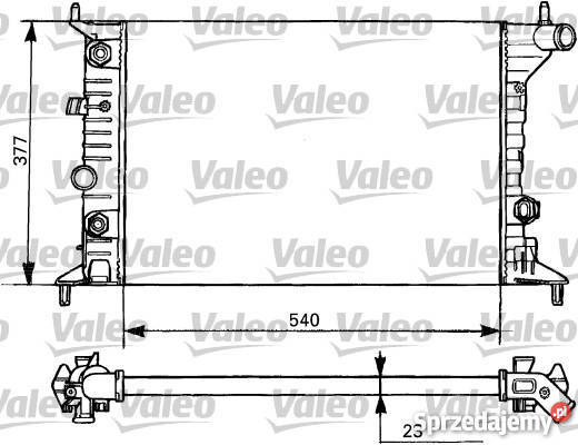 OPEL VECTRA B 9599 CHŁODNICA CIECZY NOWA VALEO osobowe mazowieckie Pruszków