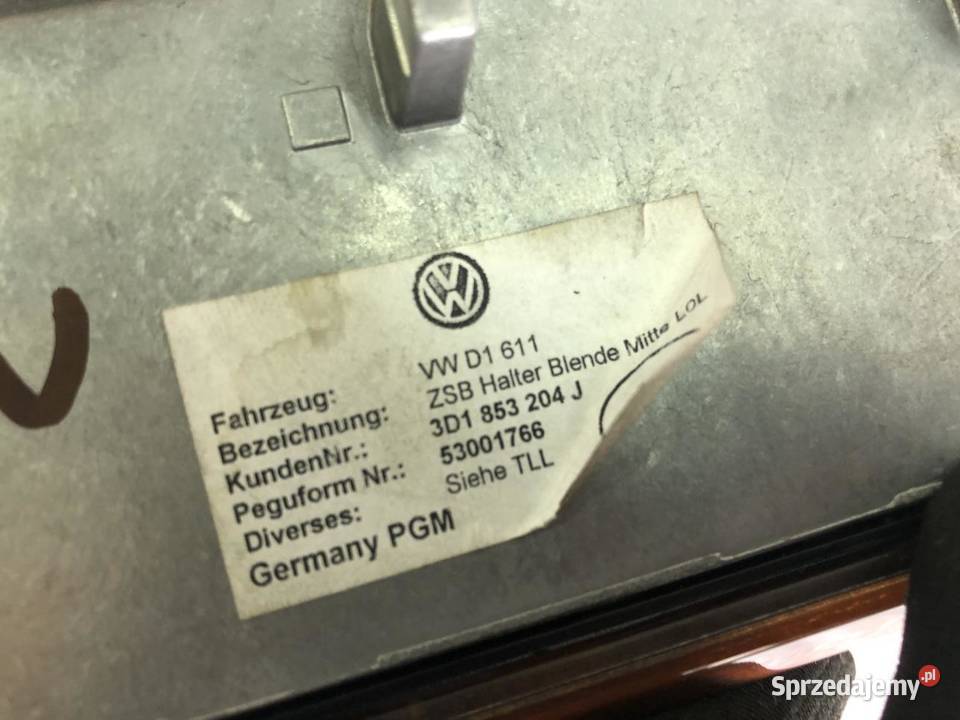 ZEGAREK ZEGAR 3D1853204J VW PHAETON EUROPA osobowe