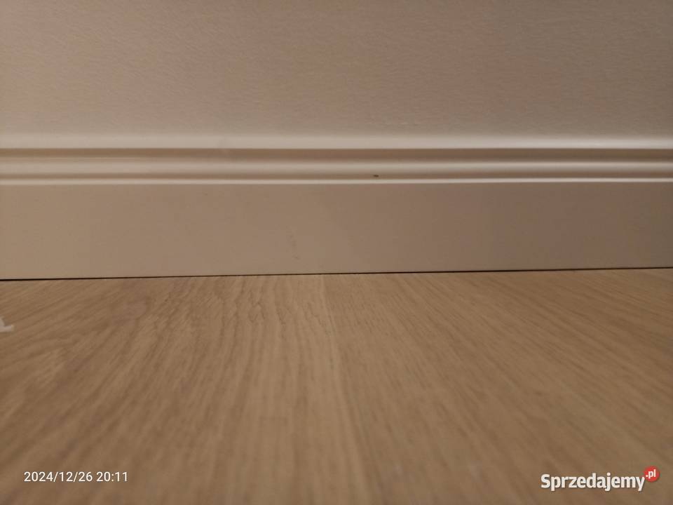 Listwy przypodłogowe ryflowane lite drewno 80mm śląskie sprzedam