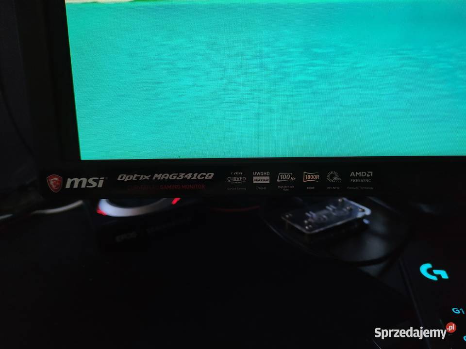 MSI OPTIX MAG341CQ bez bad pixeli stan śląskie Radlin sprzedam