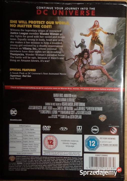 Superhero Wonder Woman Bloodlines Jonah Hex Rzeszów