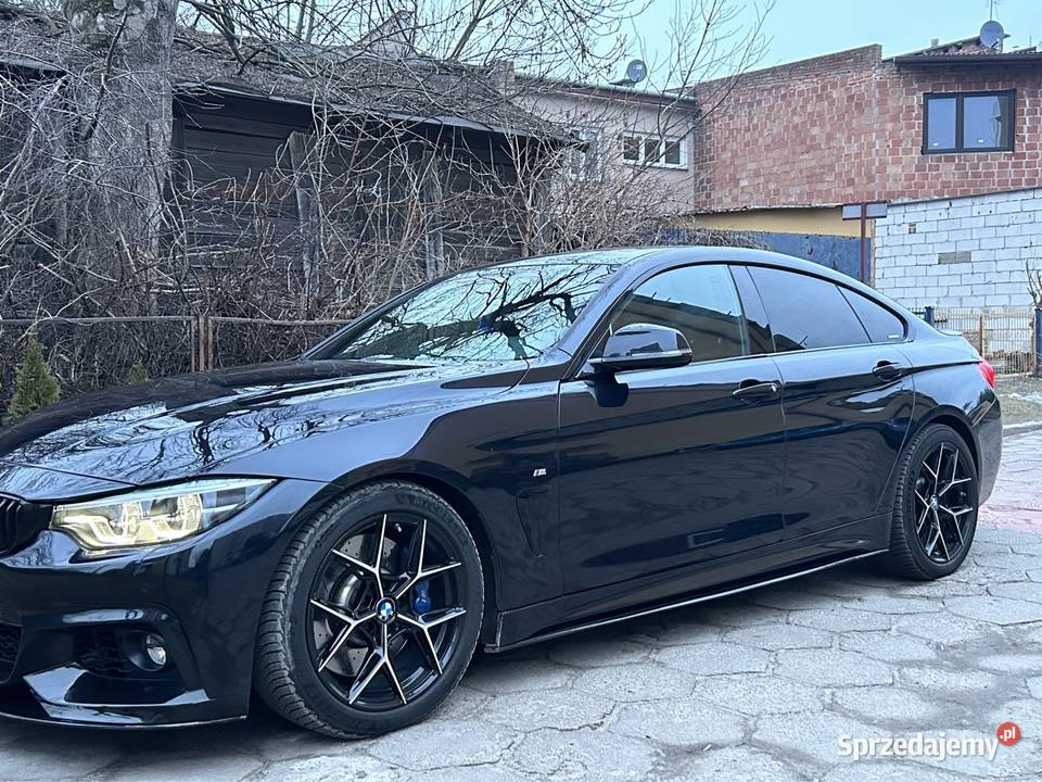 Bmw f36 435Xdrive Grancupe welurowa tapicerka Lublin