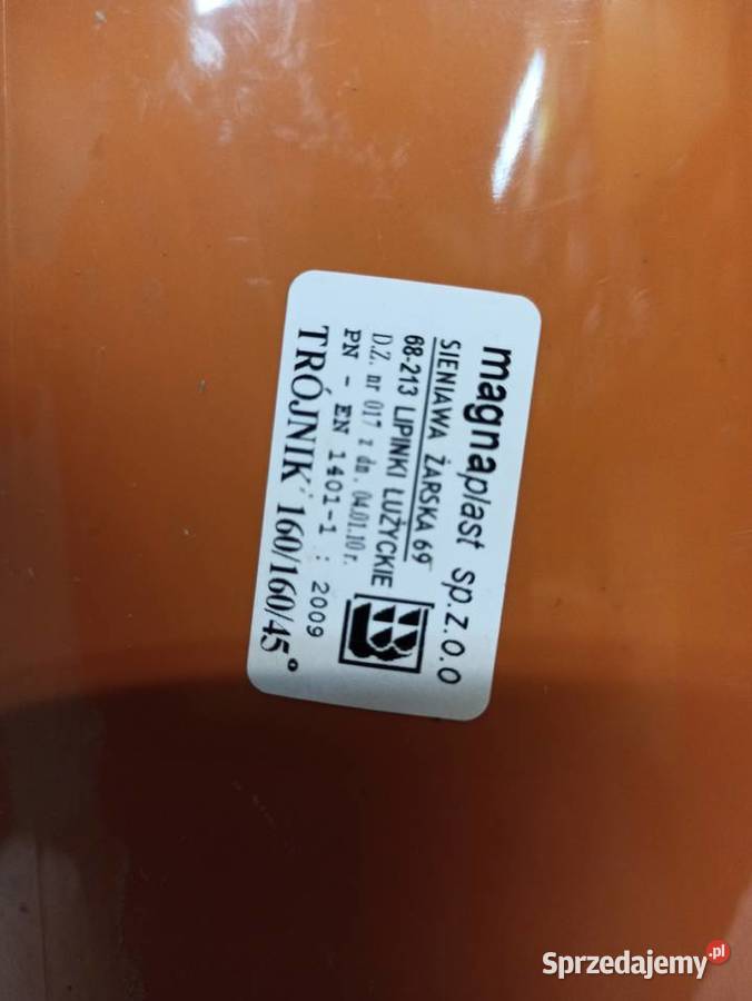 trójnik 16016045 redukcja 160110 kolano 16045 Olsztyn