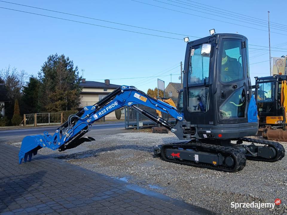 NOWA Minikoparka RIPPA R22 PRO 2200 mega nie Koparki Złoczew sprzedam