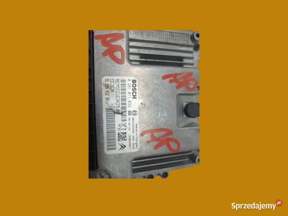 STEROWNIK SILNIKA 0281011633 9658945280 16 D 107