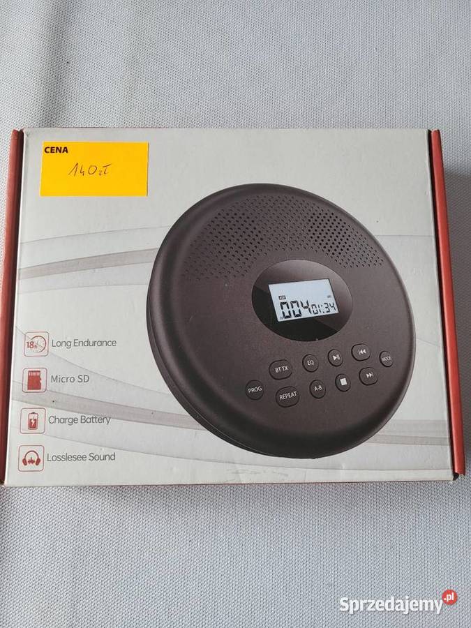 OUTLET Przenośny odtwarzacz CD