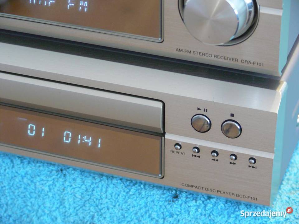 Amplituner i CD Denon DRA i DCD F101 sprawne Jasło