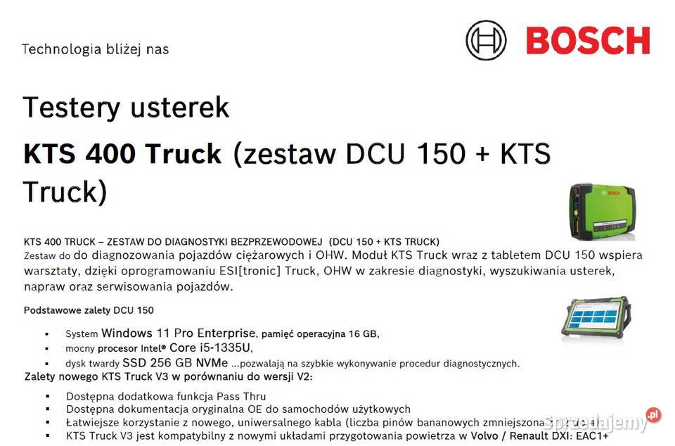KTS Truck v3 tester do OHW1OHW2OHW3doip śląskie Bielsko-Biała sprzedam
