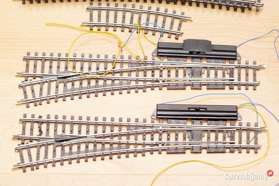 Tory Marklin H0 3 zwrotnice Antyki, Sztuka, Kolekcje