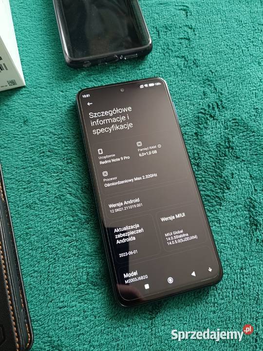 Redmi Note 9 Pro Interstellar Grey 6GB RAM 64GB Redmi Telefony komórkowe Pruszków
