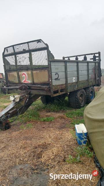 Rozrzutnik obornika Fortschritt T088 uszkodzony Września