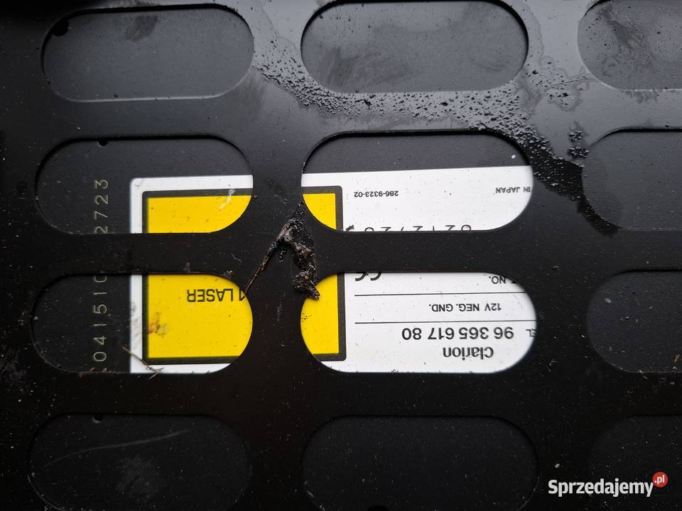 Zmieniarka Płyt CD Peugeot 607 Wisznice