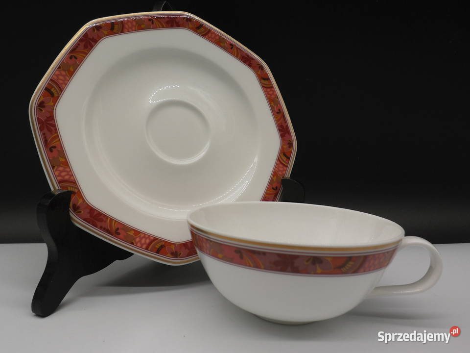 Filiżanka ze spodkiem porcelana Hutschenreuther Porcelana i szkło