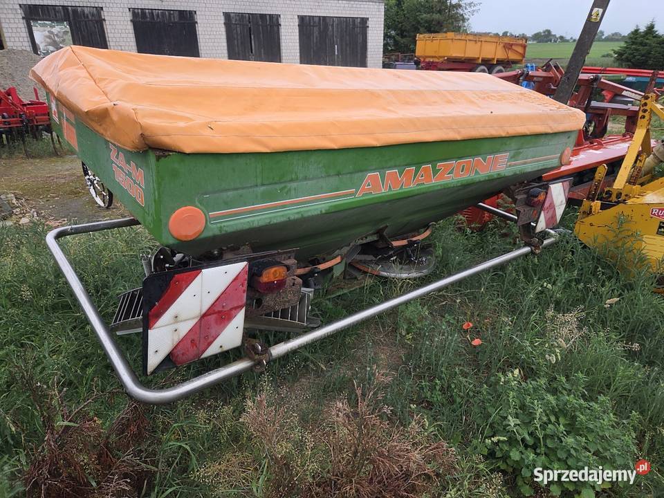 Rozsiewacz Amazone ZAM 1500 komputer waga kujawsko-pomorskie Czołowo