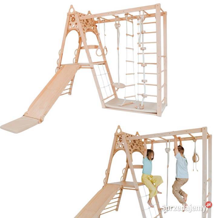 domowy plac zabaw Circle drewno Drewno  Kraków