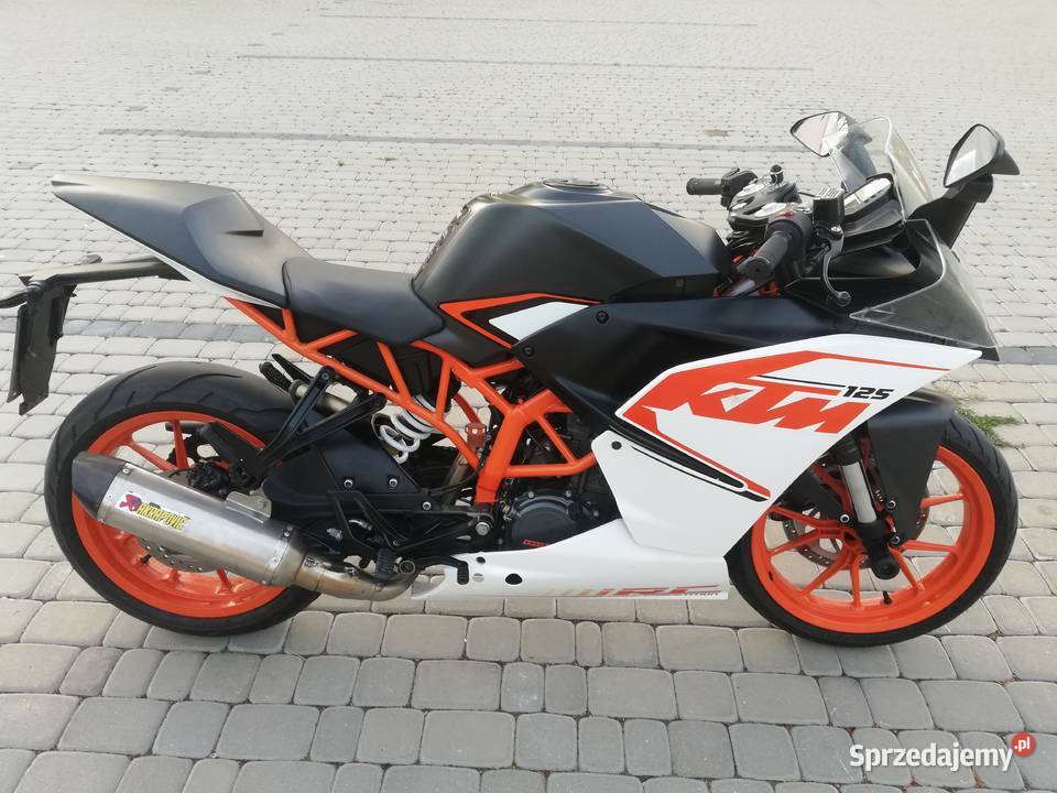 Ktm rc deals 125 akrapovic