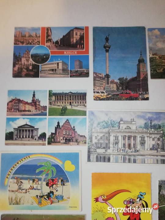 Pocztówki z epoki PRL Tanio mazowieckie Warszawa