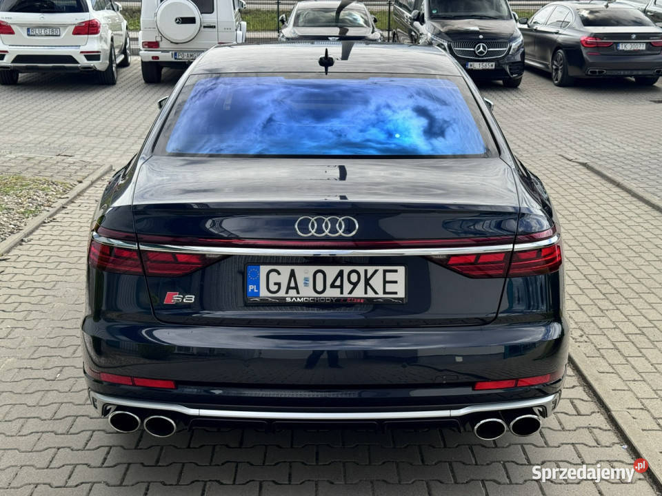 Audi S8 571 Polski salon Gwarancja 122027 napęd 4x4 małopolskie Węgrzce