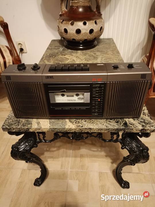 Zabytkowy Radiomagnetofon LOEWE RS 400 NRD Magnetofony Drawski Młyn