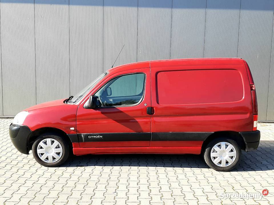 Citroen Berlingo 16 HDi 2007 r WSPOMAGANIE Vat1 łódzkie