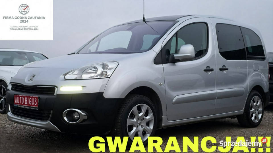 Peugeot Partner klima Multispace ledy II 2008 przyciemniane szyby Lębork