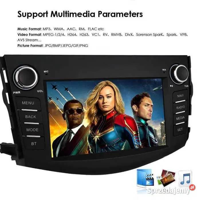 Radio Android Toyota Rav 4 wifi bluetooth gps
