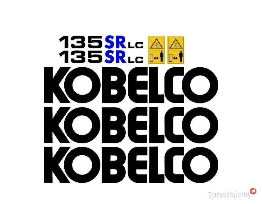 Naklejki naklejka oklejenie KOBELCO 135 SR LC mazowieckie Janików