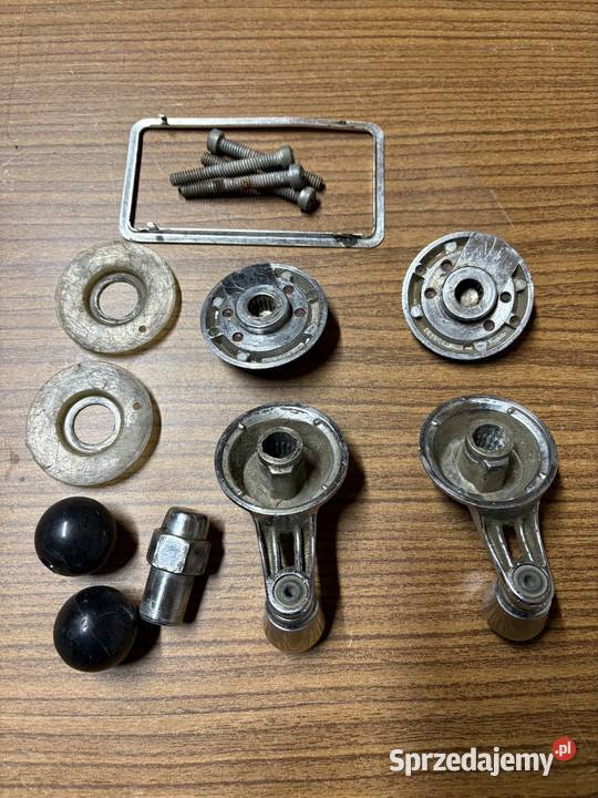 Corvette C2 1963 pokrętła do szyb i zamków drzwi Klamki wewnętrzne