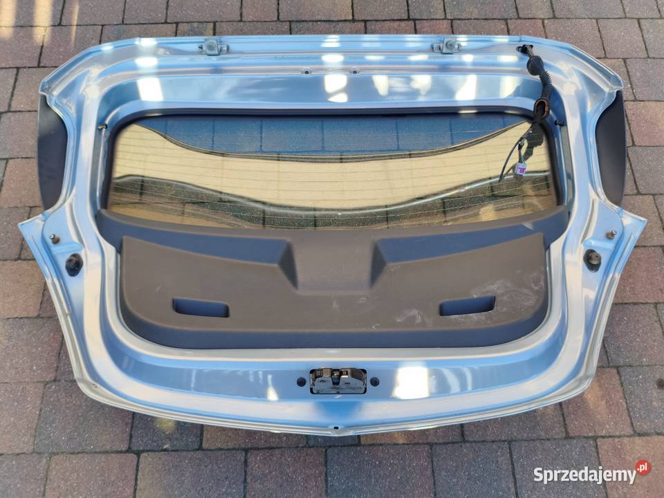 Klapa Bagażnika Szyba Opel Corsa D 5D Błękitna