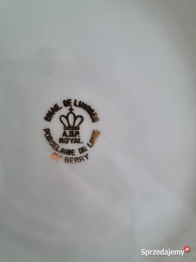 Talerze Porcelana Limoges Wola Podłężna