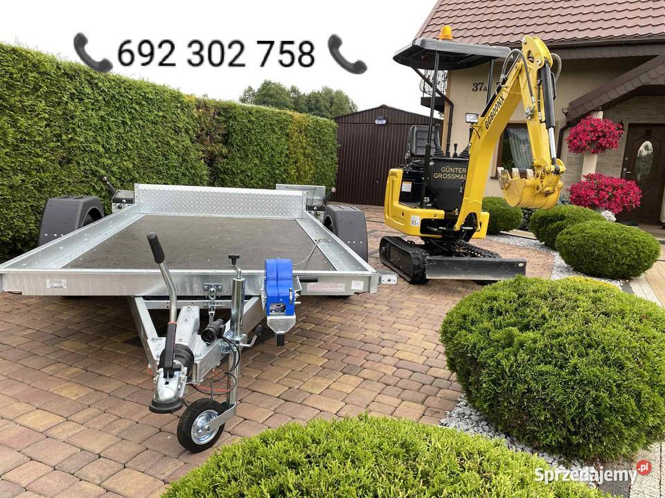 Wynajem minikoparki usługi remontowe Września