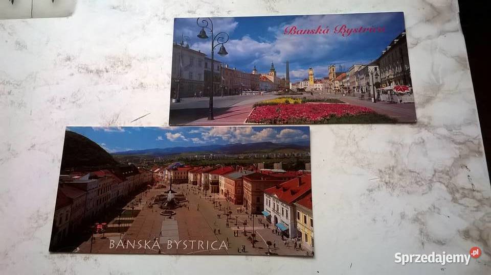 widokówki pocztówki Słowacja Banska Bystrica