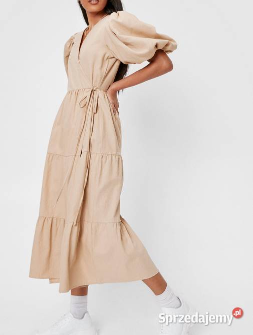 NASTY GAL KOPERTOWA LNIANA SUKIENKA MIDI BUFKI Kalisz sprzedam