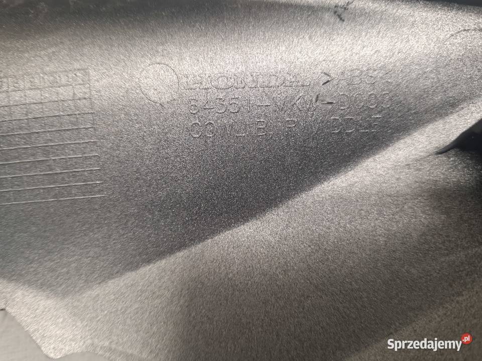 Honda NC750 X ZIT Prawy boczek Prawy Bok Owiewki Zielonagóra