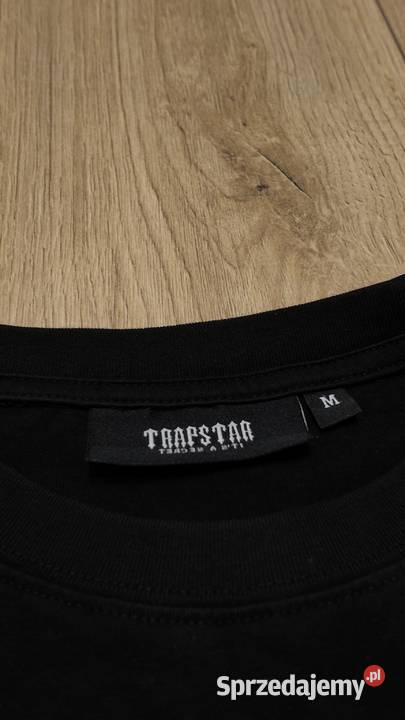 Czarna koszulka Trapstar Shooters Łódź sprzedam