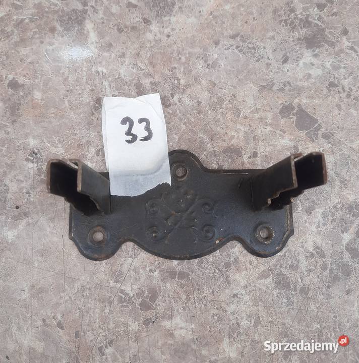33 Sanki mocowanie mechanizmu zegara sygnatura Antyki Tczew