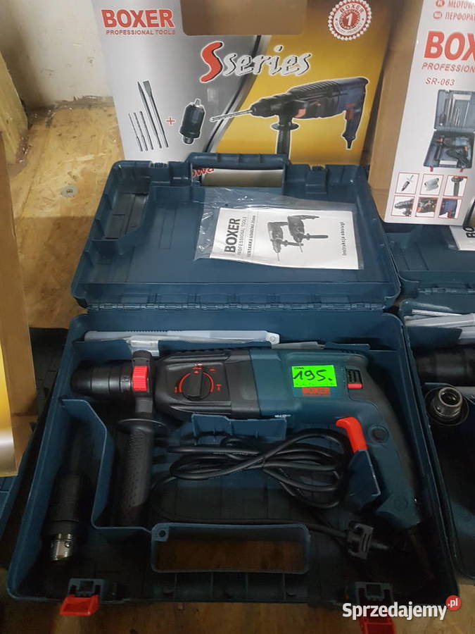 MŁOTOWIERTARKA BOXER UDAR SDS FUTERKO 3150W Głogowa