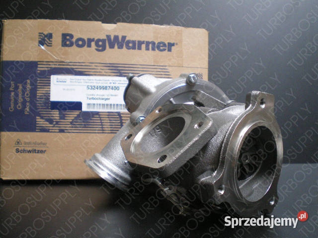 Turbosprężarka BorgWarner KKK 53249987400 osobowe Siedlce