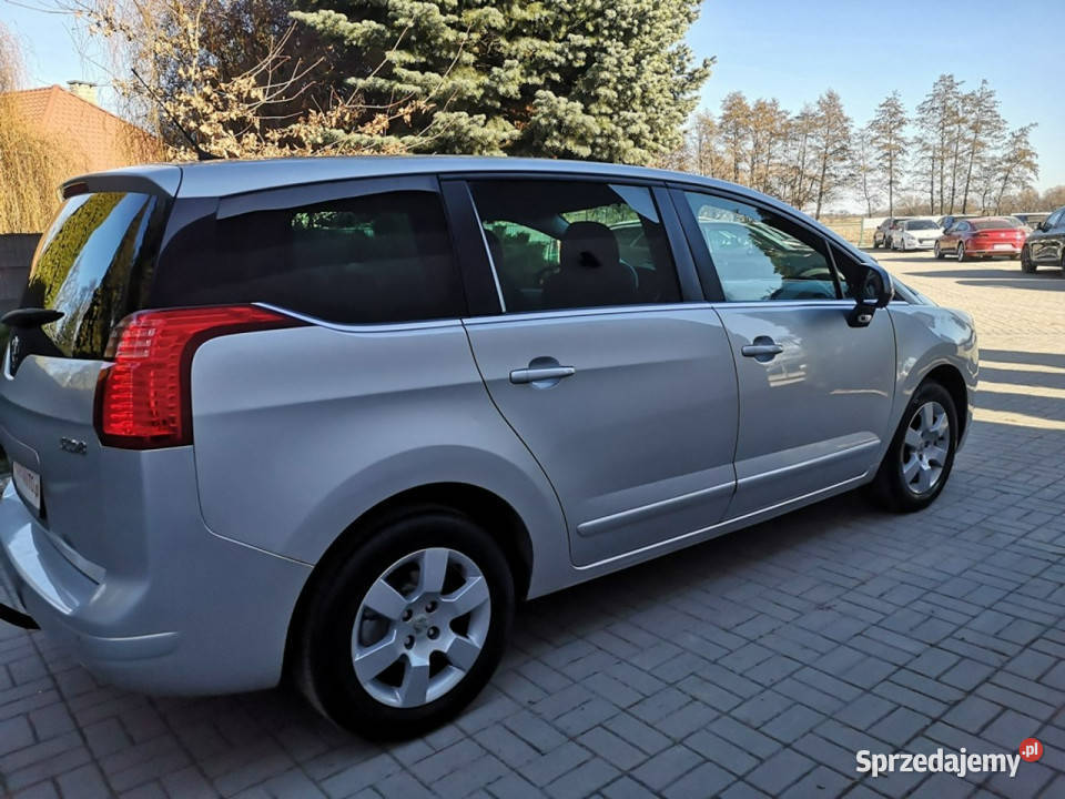 Peugeot 5008 20 HDI 150 Klimatronik ALU 16 7 podgrzewane fotele Strzegom
