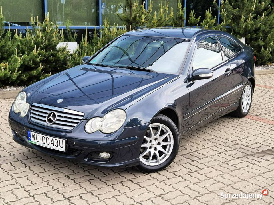 Mercedes C 180 PROSTO Z NIEMIEC sport coupe Warszawa