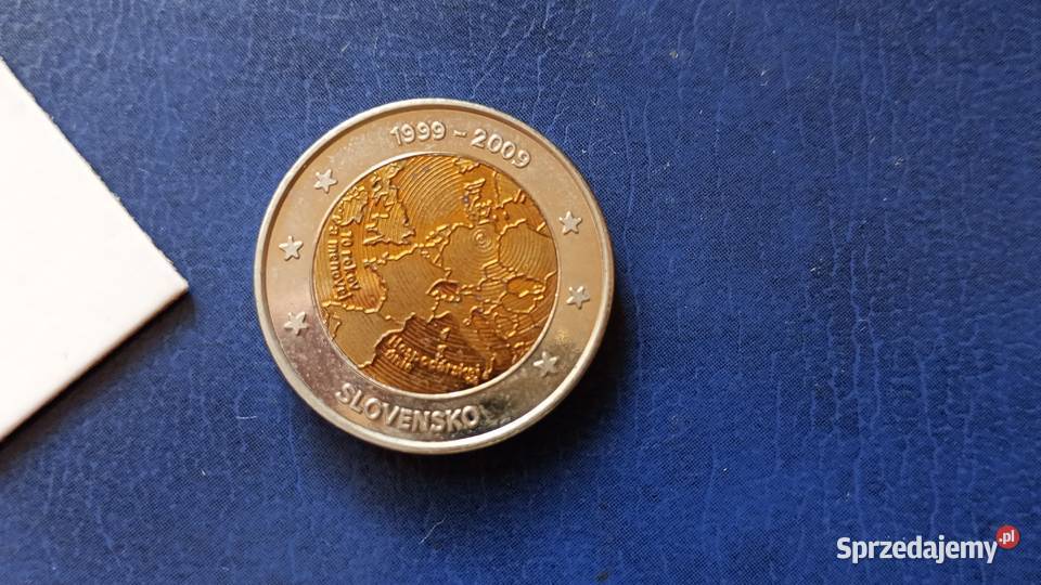 Stare monety 2 euros Słowacja 9 Lesko