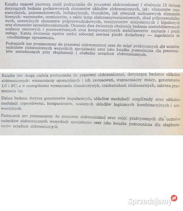 T Pracownia elektroniczna Chwaleba Moeschke Warszawa sprzedam