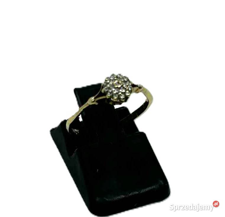 Złoty Pierścionek pr 333 085g R7 złoto sprzedam