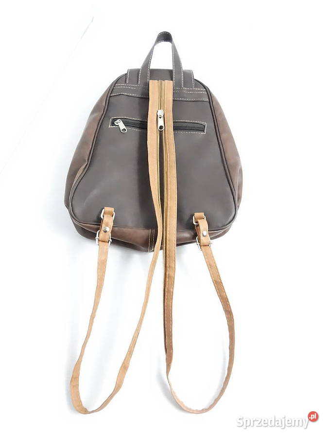 Stylowy Plecak Vintage MickGwend Paris Stan lubelskie Biłgoraj