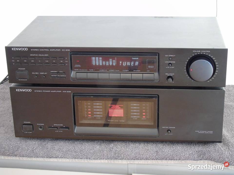 Kenwood 209 KC209 koncowka mocy i preamp z Jasło