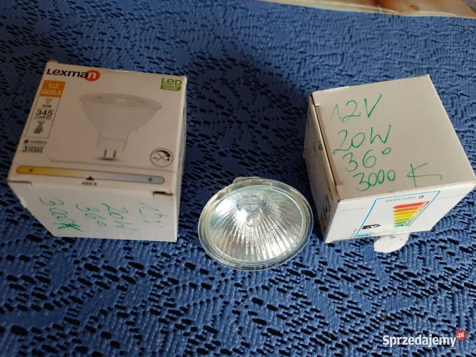 Żarówka halogenowa 12V 20W lubuskie Zielona Góra