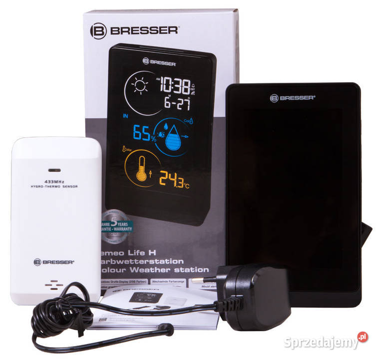Stacja meteorologiczna Bresser Temeo Life H z sprzedam