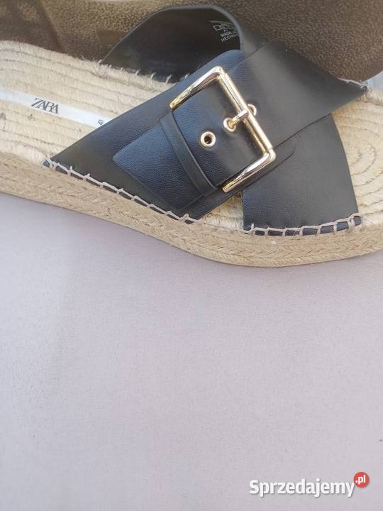 Klapki espadryle Zara damskie Poznań
